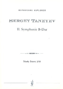 Sinfonie B-Dur Nr.2 fr Orchester Studienpartitur