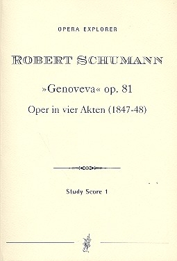 Genoveva op.81 Studienpartitur