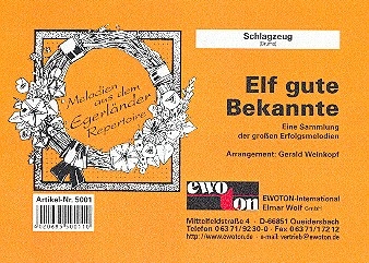 Mosch Welterfolge Band 6 - 11 gute Bekannte: fr Blasorchester Schlagzeug