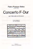 Concerto F-Dur per cembalo con stromenti Stimmen
