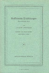 Hoffmanns Erzählungen Libretto (dt)