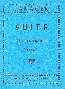 Suite (Serenade) op.3 for string orchestra Studienpartitur