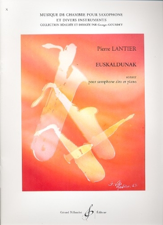 Euskaldunak sonate pour saxophone alto et piano