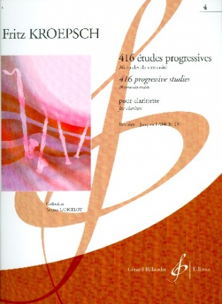 416 tudes progressives vol.4: 26 tudes de virtuosit pour clarinette 