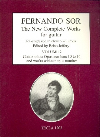 The new complete Works for Guitar vol.2 op.10-16 and works without opus number