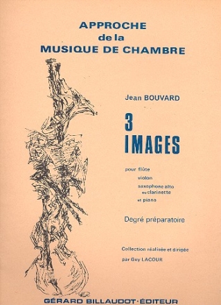 3 images pour flute, violon, saxophone alto (clarinette) et piano
