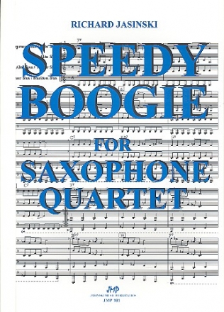 Speedy Boogie for 4 saxophones (S/A A A/T T/B)