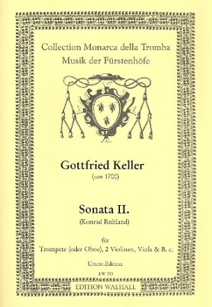 SONATE NR.2 fr trompete (OB), 2 Violinen, VIOLA und Bc Partitur und Stimmen