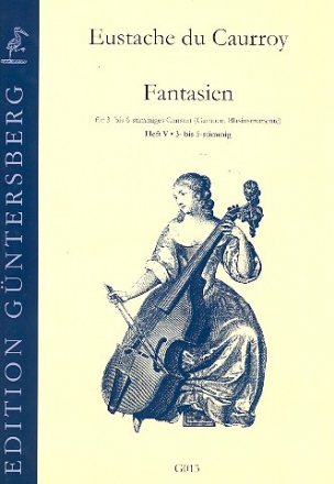 8 Fantasien band 5 fr 4stg. Consort (Gamben, Blasinstrumente)