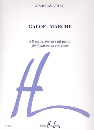 Galop-Marche à 8 mains sur un seul piano 