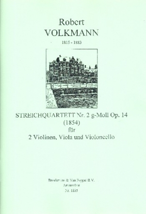 Streichquartett g-Moll Nr.2 op.14 Stimmen 