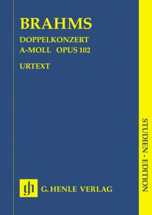 Konzert a-Moll op.102 fr Violine, Violoncello und Orchester Studienpartitur