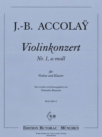 Konzert Nr.1 für Violine und Klavier