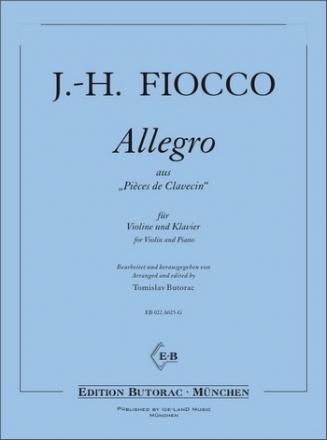 Allegro fr Violine und Klavier