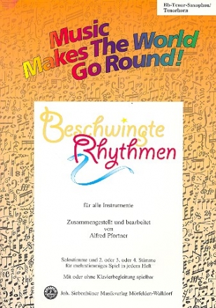 Beschwingte Rhythmen fr flexibles Ensemble Tenorsaxophon/Tenorhorn in B
