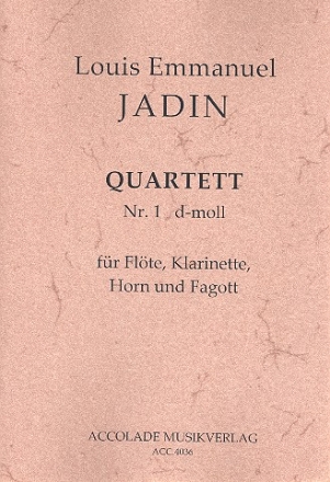 Nocturne d-Moll Nr.1 fr Flte, Klarinette, Horn und Fagott Partitur und Stimmen