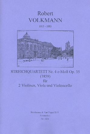 Streichquartett e-Moll Nr.4 op.35,  Stimmen