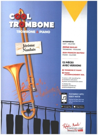 Cool Trombone (+Online Audio) 12 Stcke fr Posaune und Klavier