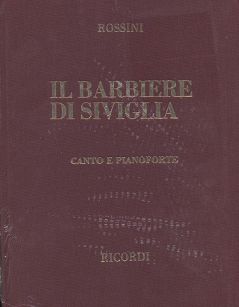 Il barbiere di Siviglia Klavierauszug (it/en, gebunden)