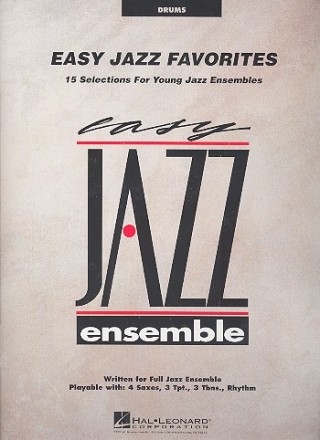 Easy Jazz Favorites for young jazz ensemble Drums