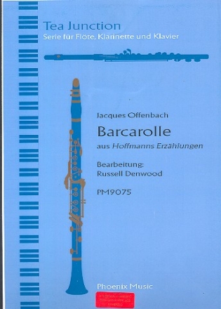 Barcarolle aus Hoffmanns Erzhlungen fr Flte, Klarinette und Klavier
