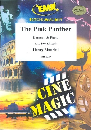 The Pink Panther for bassoon and piano