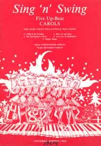 Sing 'n' swing for 2-part voices, piano and percussion score