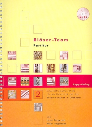 Blser-Team Band 2 (+CD) Partitur Instrumentalschule fr das Zusammenspiel im Orchester
