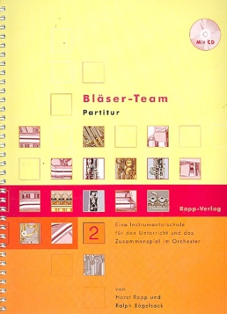 Blser-Team Band 2 (+CD) Partitur Instrumentalschule fr das Zusammenspiel im Orchester