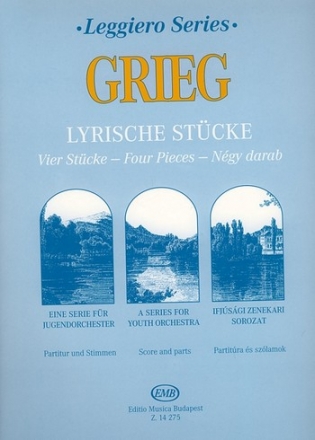 Lyrische Stcke fr Jugendstreichorchester Partitur und Stimmen