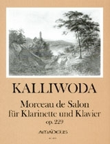 Morceau de salon op.299 fr Klarinette und Klavier