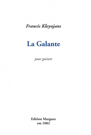 La galante pour guitare