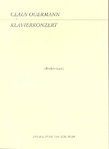 Konzert - fr Klavier und Orchester Studienpartitur