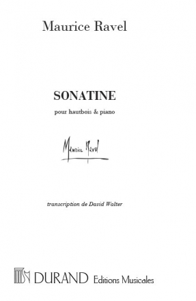 Sonatine pour piano pour hautbois et piano