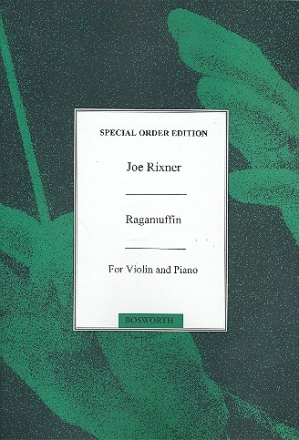 Ragamuffin for violin and piano