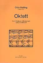 Oktett op.50 fr 4 Violinen, 2 Violen und 2 Violoncelli Partitur