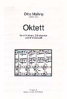 Oktett op.50 fr 4 Violinen, 2 Violen und 2 Violoncelli Stimmen