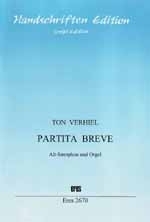 Partita brve fr Altsaxophon und Orgel