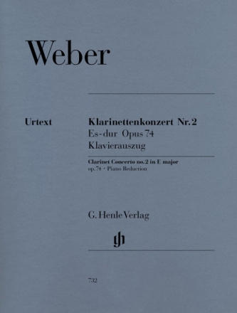 Konzert Es-Dur Nr.2 op.74 fr Klarinette und Orchester fr Klarinette und Klavier
