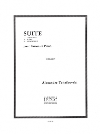 SUITE POUR BASSON ET PIANO