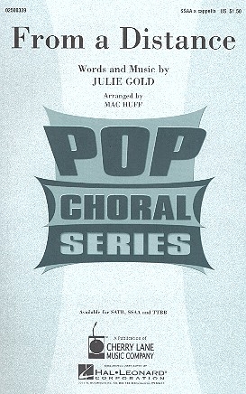 From a Distance  for female chorus a cappella score