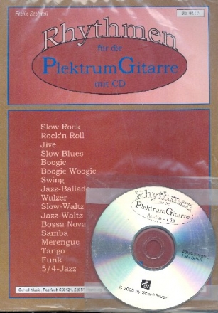 Rhythmen für die Plektrumgitarre (+CD)