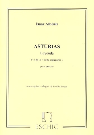 Asturias (Leyenda) pour guitare Suite espagnole no.5