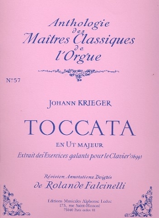 Toccata ut majeur pour orgue