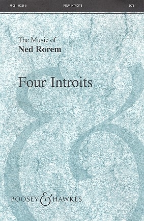 Four Introits fr gemischter Chor (SATB) und Klavier Chorpartitur