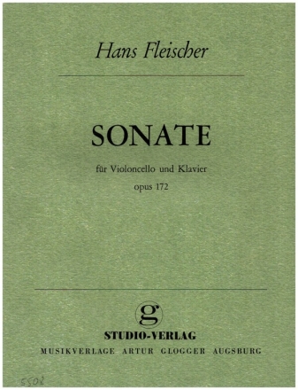 Sonate op.172 fr Violoncello und Klavier