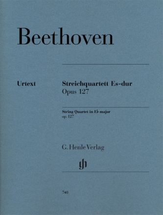 Streichquartett Es-Dur op.127  Stimmen