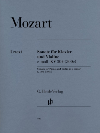 Sonate e-Moll KV304 fr Violine und Klavier