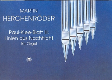 Paul-Klee-Blatt 3 - Linien aus Nachtlicht fr Orgel