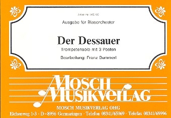 Der Dessauer fr Trompete und Blasorchester